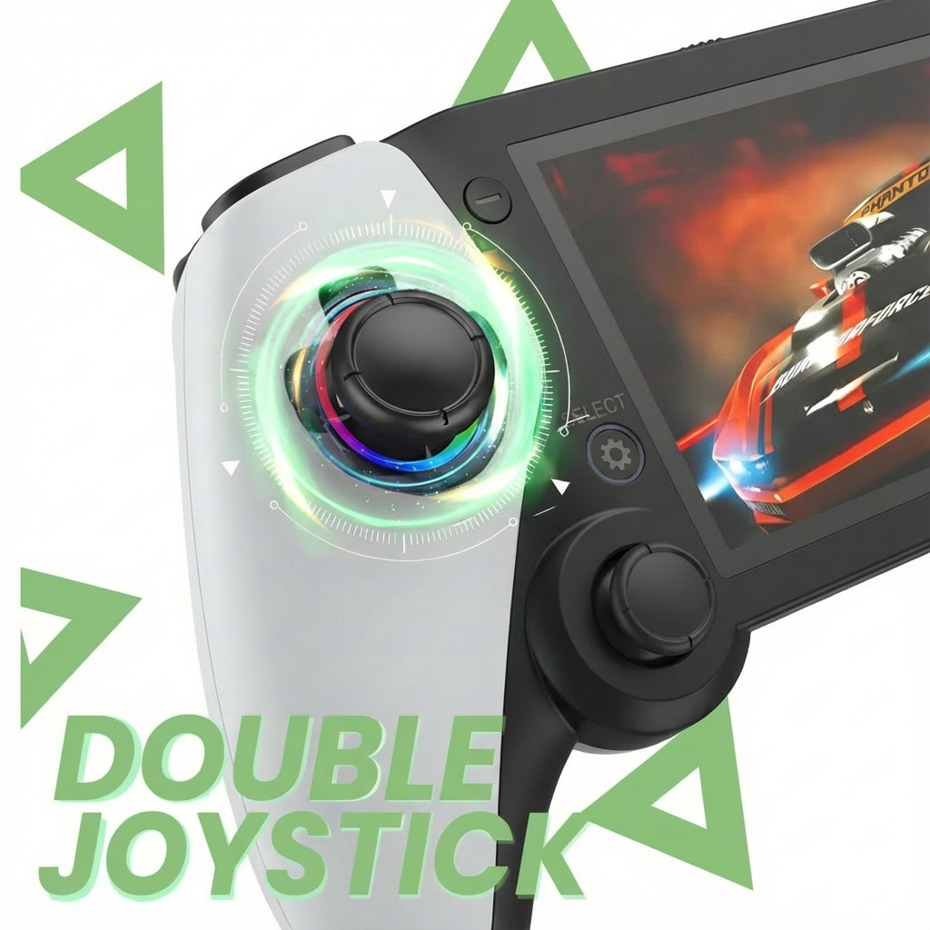 Console Portable Rétro + 2 Manettes Incluses